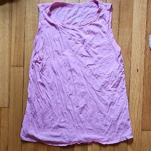 Velvet Light Pink Tank Top
